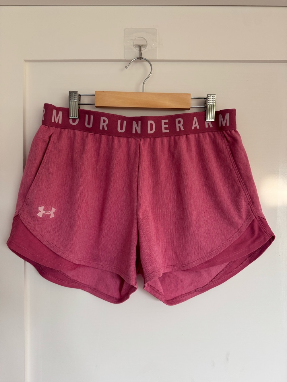 Under Armour Women's Pink Athletic Shorts